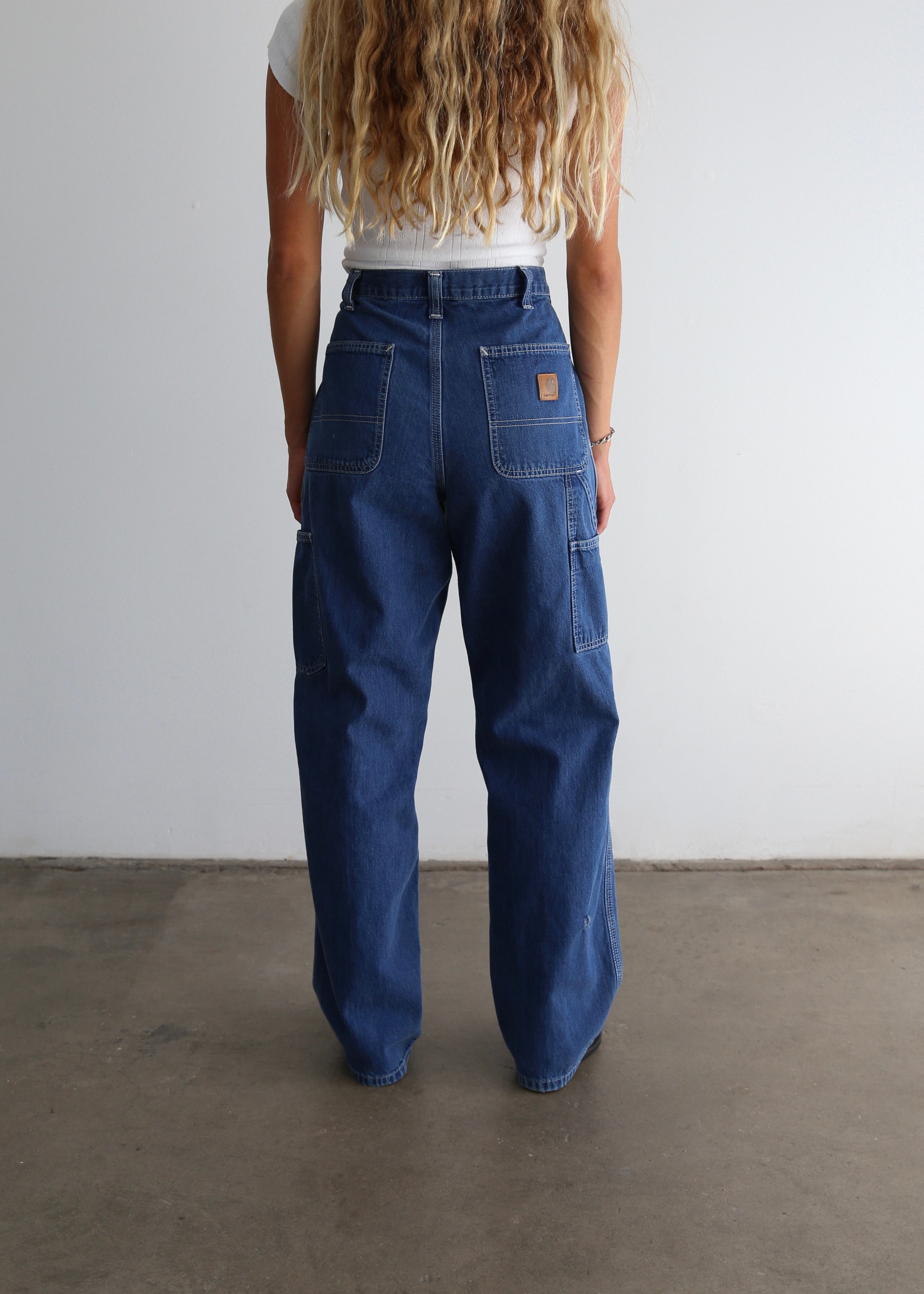 90's Carhartt Denim Carpenter Pant (29”) – SHOPTAYLAR