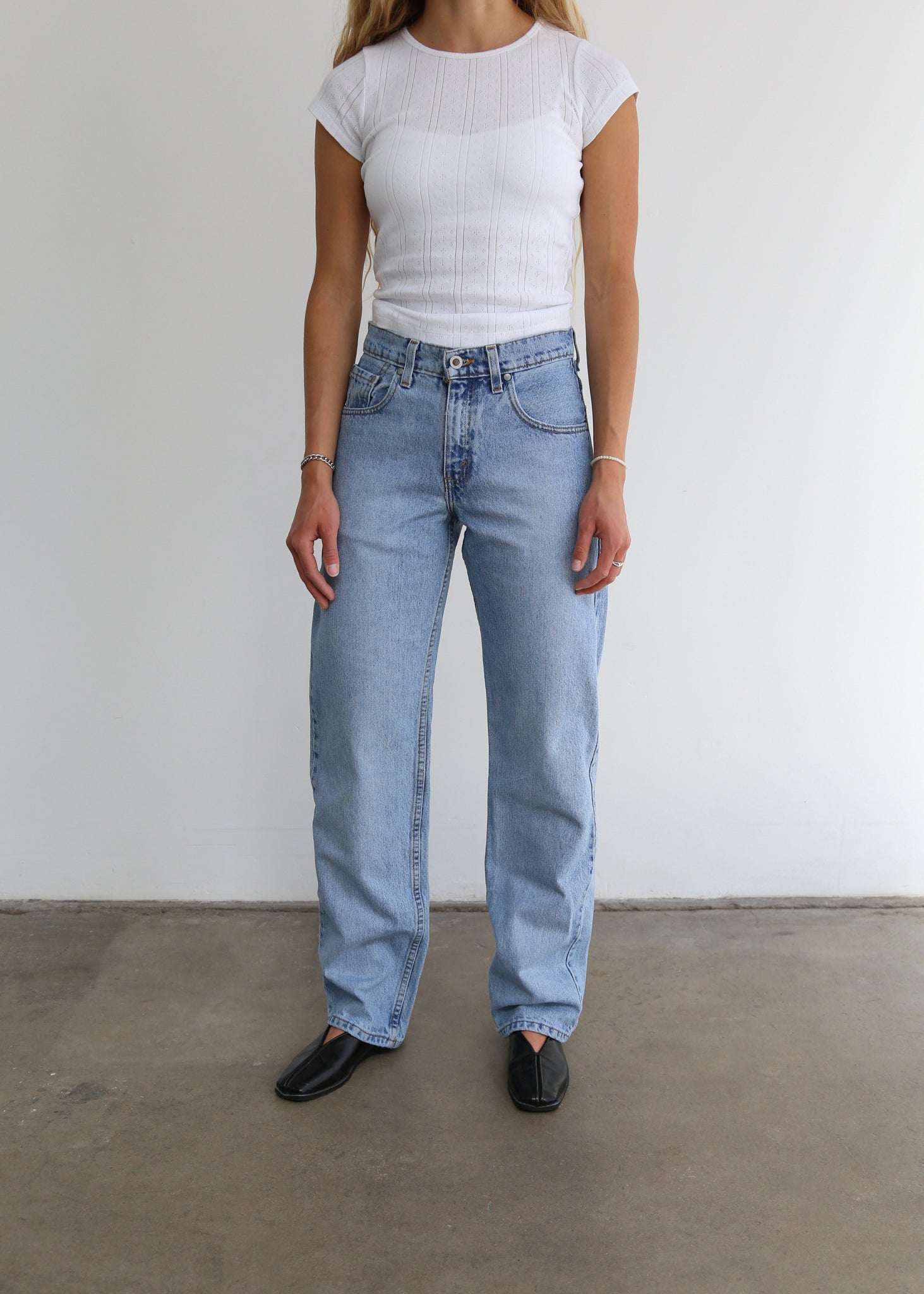 90’s Lightwash Denim Silvertab Levi’s (26”)